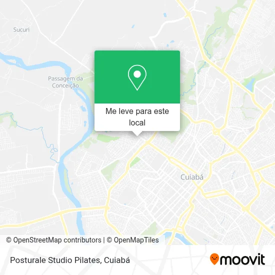 Posturale Studio Pilates mapa