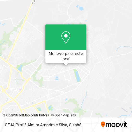 CEJA Prof.ª Almira Amorim e Silva mapa