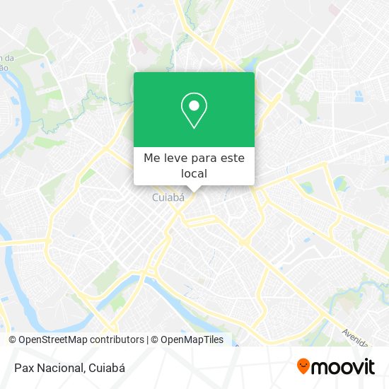 Pax Nacional mapa