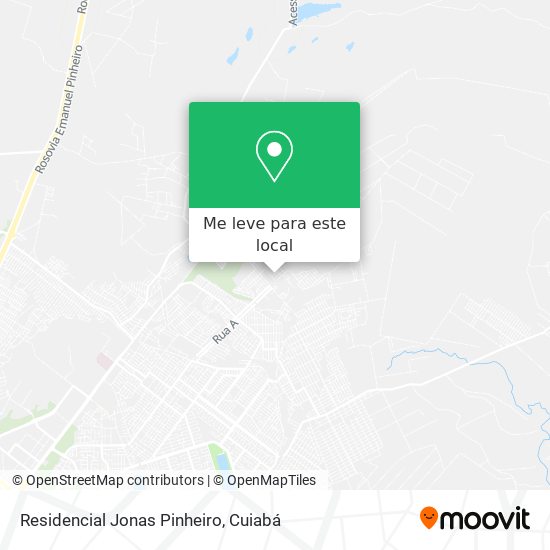 Residencial Jonas Pinheiro mapa