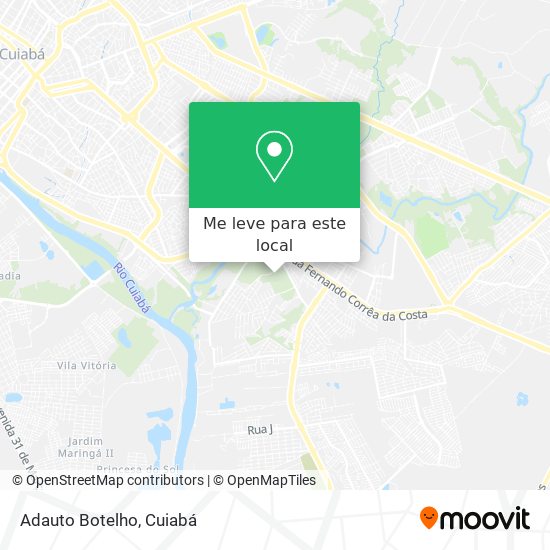 Adauto Botelho mapa