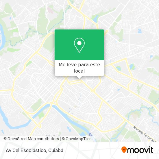 Av Cel Escolástico mapa