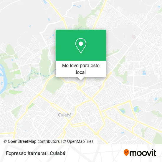 Expresso Itamarati mapa