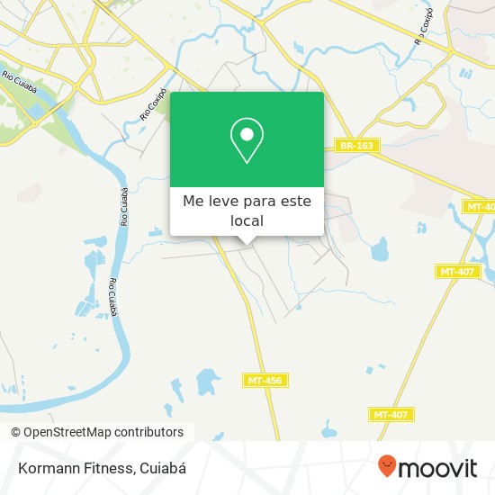 Kormann Fitness mapa