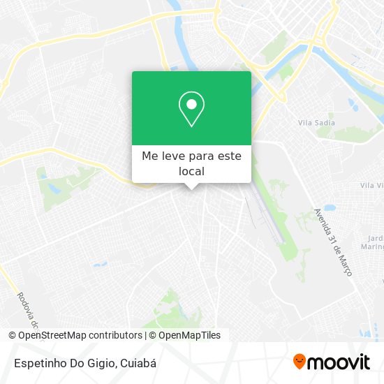Espetinho Do Gigio mapa