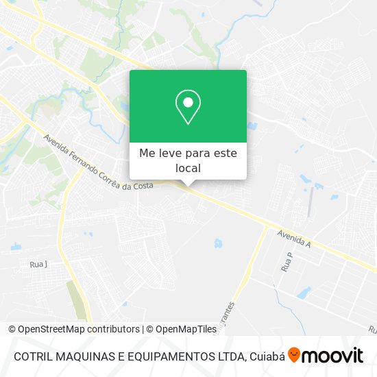 COTRIL MAQUINAS E EQUIPAMENTOS LTDA mapa