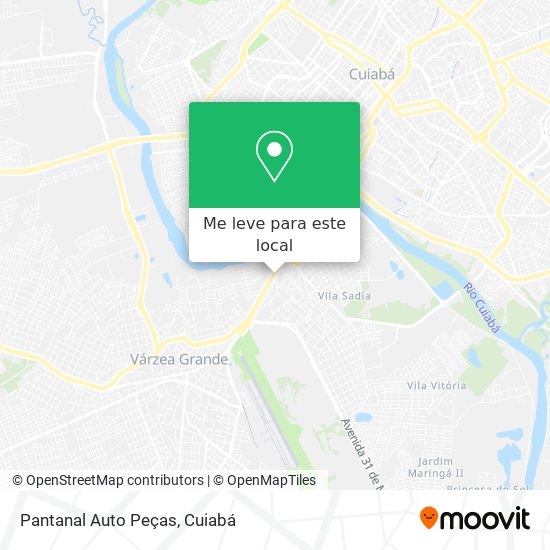Pantanal Auto Peças mapa