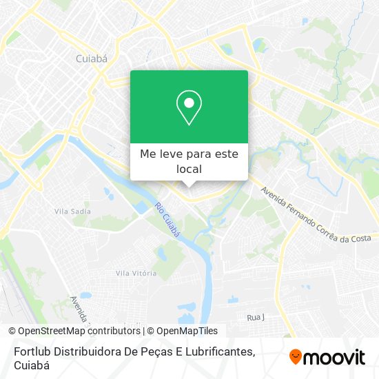 Fortlub Distribuidora De Peças E Lubrificantes mapa
