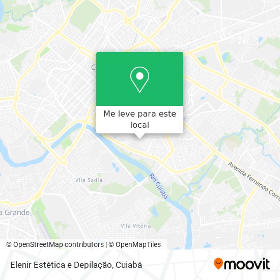 Elenir Estética e Depilação mapa