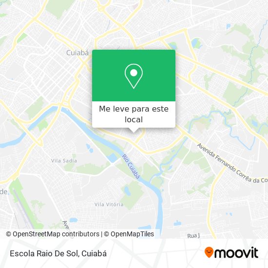 Escola Raio De Sol mapa