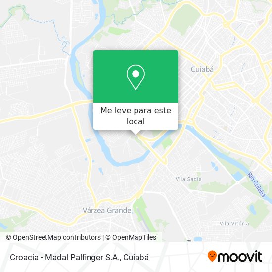 Croacia - Madal Palfinger S.A. mapa