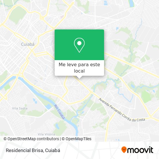 Residencial Brisa mapa