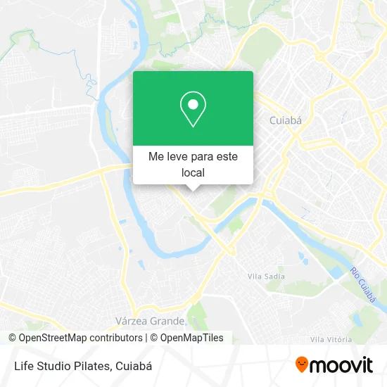 Life Studio Pilates mapa