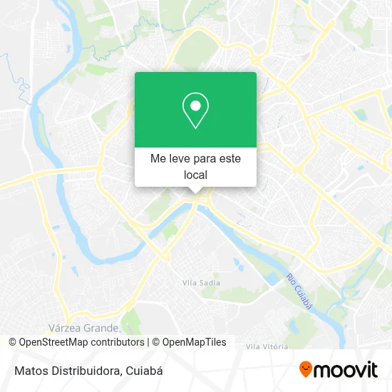Matos Distribuidora mapa