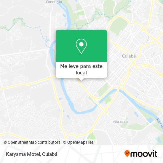 Karysma Motel mapa