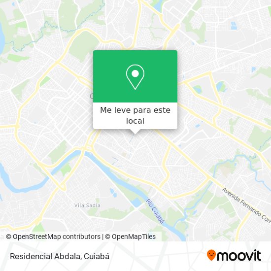 Residencial Abdala mapa