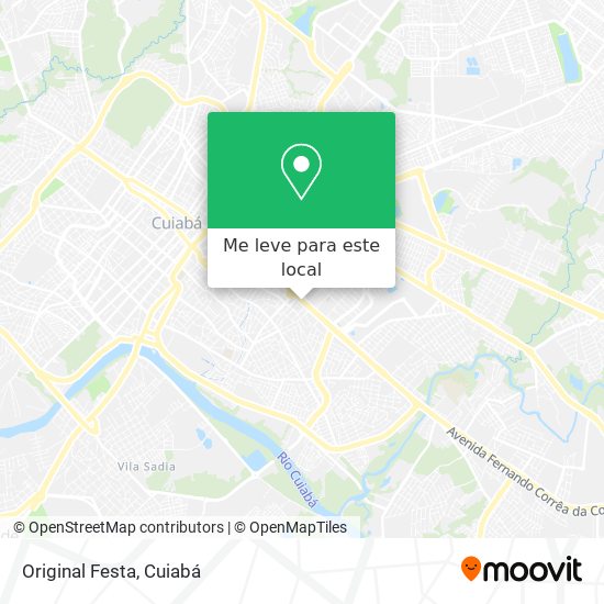 Original Festa mapa