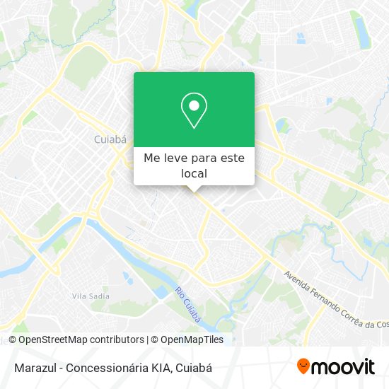 Marazul - Concessionária KIA mapa