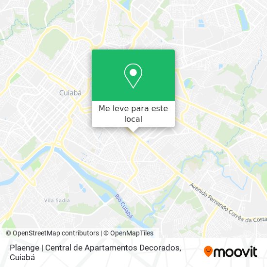 Plaenge | Central de Apartamentos Decorados mapa