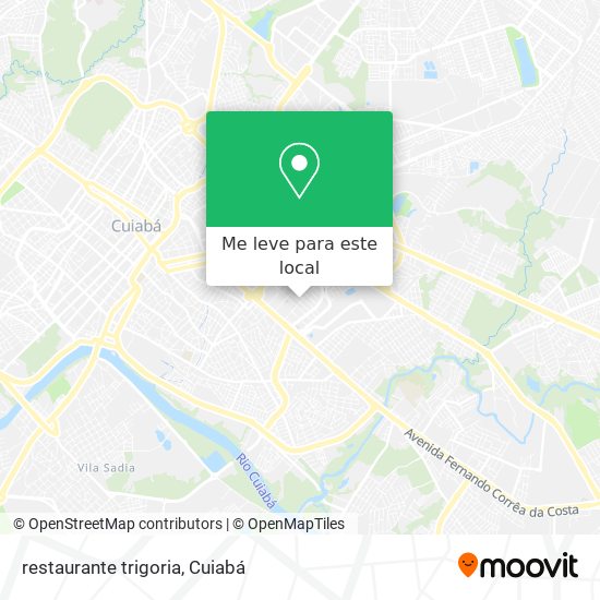 restaurante  trigoria mapa