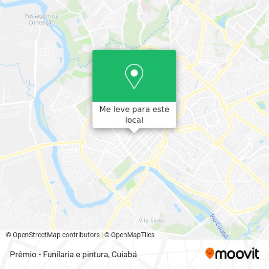 Prêmio - Funilaria e pintura mapa