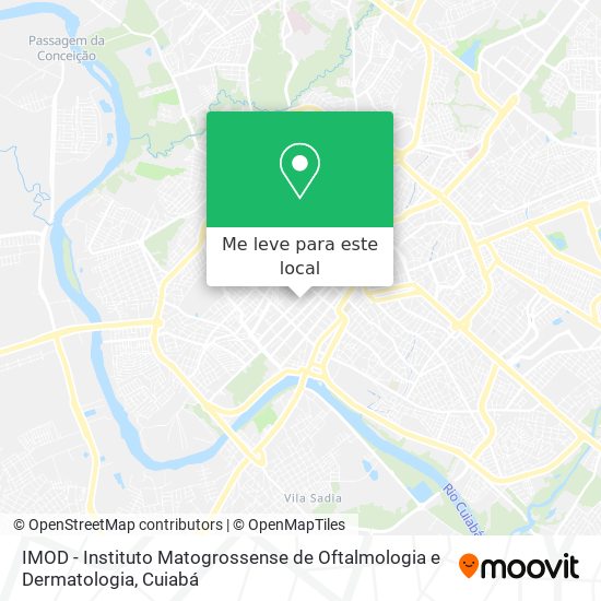 IMOD - Instituto Matogrossense de Oftalmologia e Dermatologia mapa