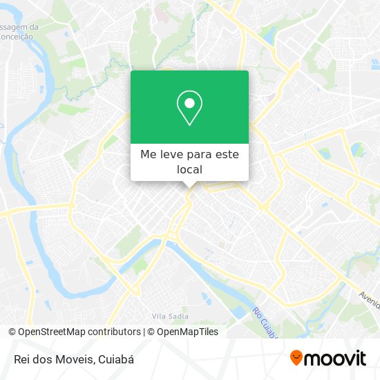 Rei dos Moveis mapa