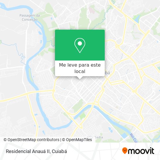 Residencial Anauá II mapa
