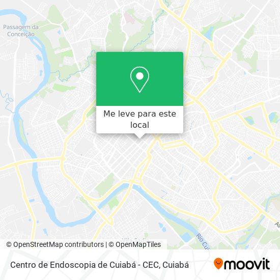 Centro de Endoscopia de Cuiabá - CEC mapa