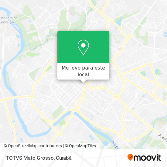 TOTVS Mato Grosso mapa