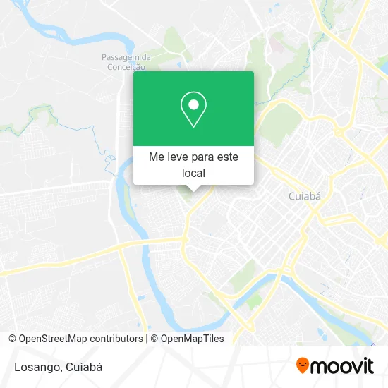 Losango mapa