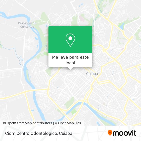 Ciom Centro Odontologico mapa