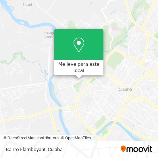 Bairro Flamboyant mapa