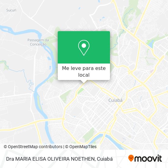 Dra MARIA ELISA OLIVEIRA NOETHEN mapa