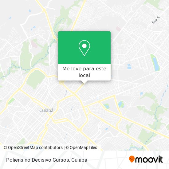 Poliensino Decisivo Cursos mapa