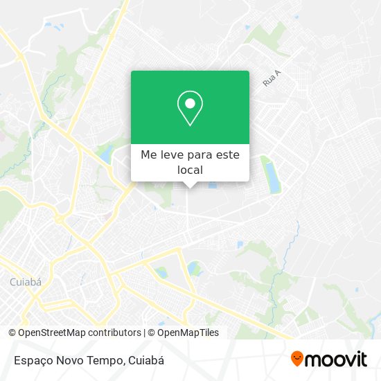 Espaço Novo Tempo mapa