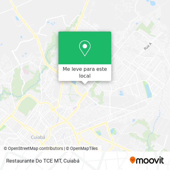 Restaurante Do TCE MT mapa