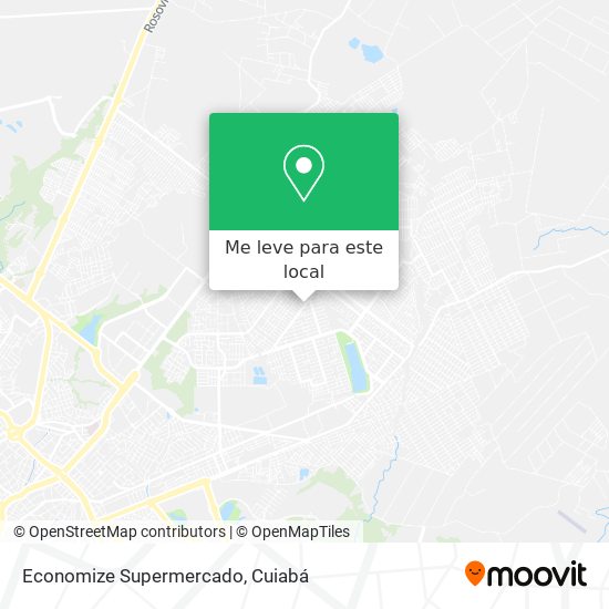 Economize Supermercado mapa