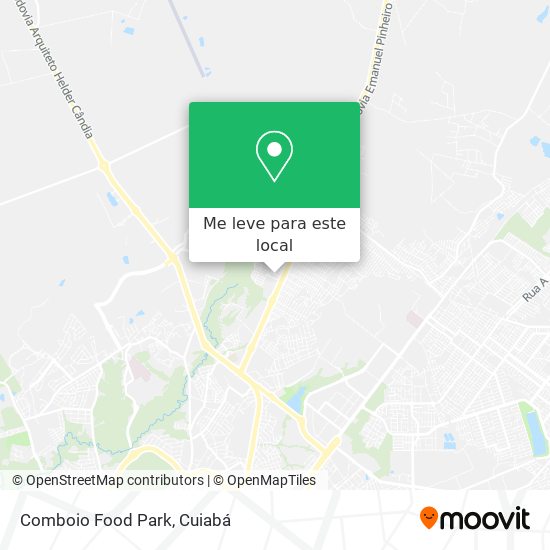 Comboio Food Park mapa