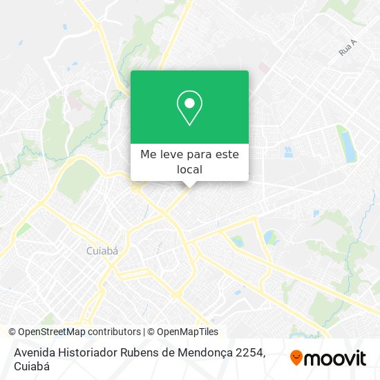 Avenida Historiador Rubens de Mendonça 2254 mapa