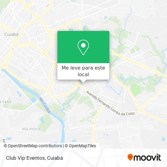 Club Vip Eventos mapa