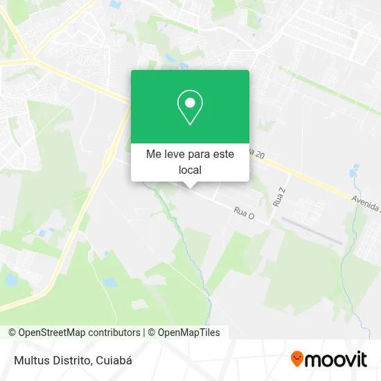 Multus Distrito mapa