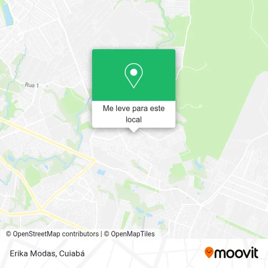 Erika Modas mapa