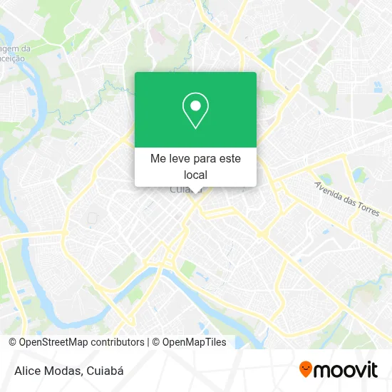 Alice Modas mapa