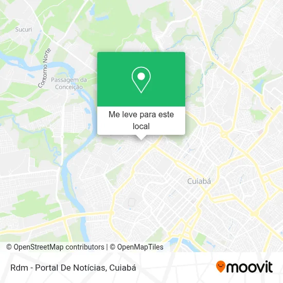 Rdm - Portal De Notícias mapa