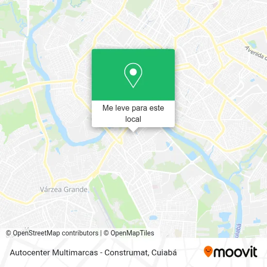 Autocenter Multimarcas - Construmat mapa
