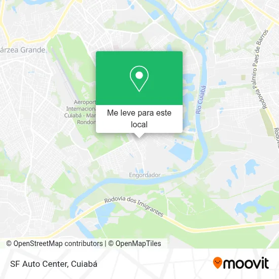 SF Auto Center mapa