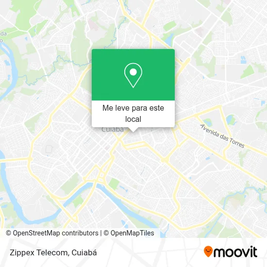 Zippex Telecom mapa
