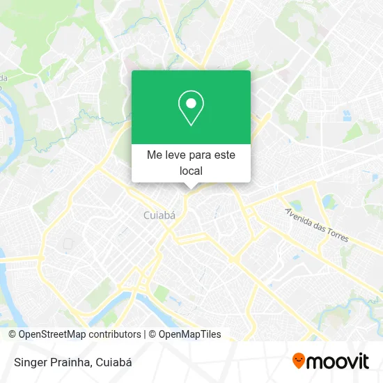 Singer Prainha mapa