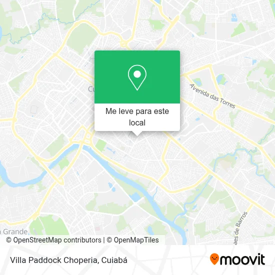 Villa Paddock Choperia mapa